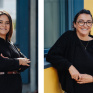 A gauche, Fatima, stagiaire du dispositif Diapason et  à droite, Adeline Massart, formatrice projet professionnel à Diapason